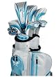 Tour Edge Golf Mfg. Inc. SBSRGL11.B MODA SILK SKY BLUE 1-3-55-6HY7-8IW9-SW IR GRPTRBAG
