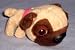 The Dog Plush ~ Tan & Brown Dog