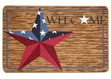 Decorative Welcome Mat - Barn Star - 18 x 27