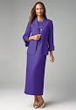 Jessica London Plus Size Fully Lined Jacket Dress