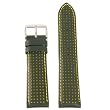 Genuine Leather Watch Band Thick Padded for Sports Watches 20mm