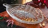 ORNAMENTS COLLECTION 15 INCH CRYSTAL PLATTER