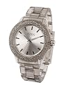 Oasis Ladies Grey Plastic Stone Set Case Watch