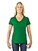 Fruit Of The Loom Heavy Cotton Hd Ladies' V-Neck Tee (Kelly) (M)