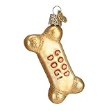 Old World Christmas Dog Biscuit Glass Blown Ornament