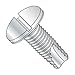 6-32 x 5/16" Type 23 Thread Cutting Screws/Slotted/Pan Head/Steel/Zinc (Carton: 10,000 pcs)