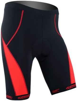 Santic Cycling Shorts Biking Bicycle Bike Shorts Black Padded