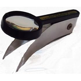 MG-18990 : Tweezer W/magni W/1"dia 6x