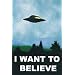 1art1 - 43970 - Poster - X Files - I Want To Believe - 91 X 61 cm