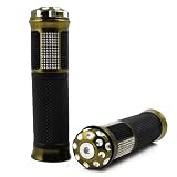 Anti-Slip Gel Rubber Motorcycle Dual Sport Dirt Bike 7 8 Handlebar Hand Grips with... by Astra Security