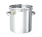 日東 ステンレスタンク 南京錠付き密閉タンク 20L CTLK30