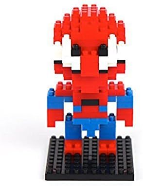 Attoblock New Diamond microblock Cartoon Toys Action Figure [Spiderman] Parent-child Games Building Blocks Children's Educational Toys - Retail Packaging by Attoblock