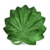 Fitz and Floyd In Bloom Green Snack Plate