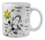 Produkt-Bild: Sheepworld 41658 Tasse mit Erhabung "happy sunshine day for you"