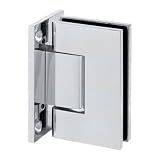3800112 - CRL Chrome Anaheim Wall Mount Full Back Plate Shower Door Hinge