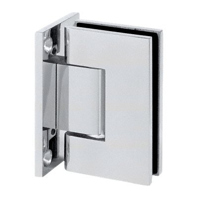 3800112 - CRL Chrome Anaheim Wall Mount Full Back Plate Shower Door Hinge