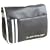 Dunlop Messenger Bag - Black + White