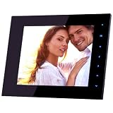 N.I.X. TS08D Digitaler Bilderrahmen (interner Akku, 1 GB Speicher, ber�hrungsempf. Bedienelemente, schnurlos durch Akku) 20,32 cm, 8"von "N.I.X."