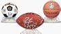 BCW Deluxe Acrylic Ball Stand - Hold Football, Basketball, Volleyball or Soccer Ball - Display Stand or Holder