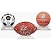 BCW Deluxe Acrylic Ball Stand - Hold Football, Basketball, Volleyball or Soccer Ball - Display Stand or Holder