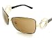 New Authentic Escada SES596 SES-596 300Y Golden Brown Swarovsky Sunglasses 64-12-130 Image