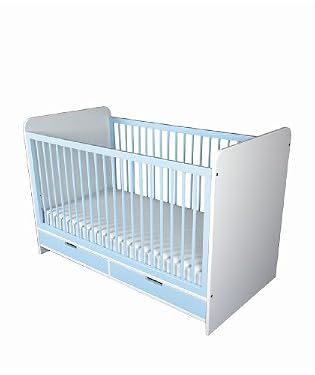 Kuster Cotbed Bundle Deal RRP: £1149, Our price: £1100, (Save: £49)-Blue
