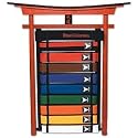 Wall Mountable Solid Wood 10 Belt Display