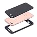 iPhone 7 Waterproof Case, LONTECT Ultra Slim Thin Light Dirt/Dust Proof Snowproof Shockproof Case Full Body Underwater Protective Cover for Apple iPhone 7 - Black