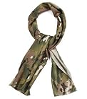 Bluecell multi color head wear/ scarf for wargame,sports & other outdoor activities (Multi-cam)