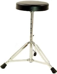 New Double Braced Drum Throne Height Adjustable Stool Seat