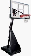 Spalding 68448 Portable Basketball System with 54-Inch Acrylic Backboard