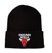 NBA Retro Vintage Chicago Bulls Cuff Beanie - Black NBA Retro Vintage Chicago Bulls Cuff Beanie - Black