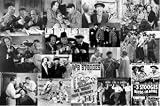  : Three Stooges: Movie Collage - Fine Art Print / Poster - 36.00 x 24.00