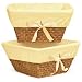 Baby : Badger Basket Honey Basket with Yellow Gingham Liner