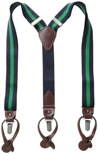 Tommy Hilfiger Men's Rugby Stripe Suspenders