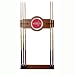 Nhl Washington Capitals 2 Piece Wood And Mirror Wall Cue Rack