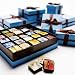 MarieBelle Signature Blue and Brown Box, 25 pc.