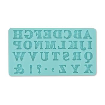 Set A Shopping Price Drop Alert For Martha Stewart Crafts Silicon Mold, Alphabet