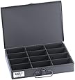 Klein Tools 54437 12-Compartment Storage Box, Mid-Size