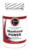 Manhood Power Super Penis Enlarger - More Intense Erections 120 Capsules