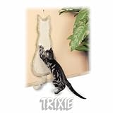 Trixie 43112 Kratzbrett Katze, 35 &times; 69 cm, beige