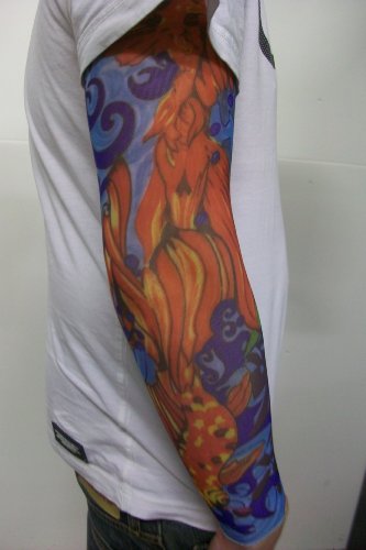 Fake Tattoo Sleeve - Japanese Design (T2)
