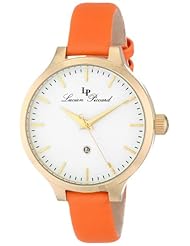 Lucien Piccard Womens LP-12917-YG-02-06 Lleida Analog Display Japanese Quartz Orange Watch