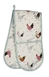 Alex Clark - Gant de cuisine double - Imprimé coqs - 90cm (longueur) x 18cm (largeur) (Import Grande Bretagne)