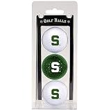 Michigan State Spartans Pack of 3 Golf Balls from Team Golf