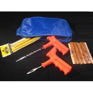 car Tubeless Tire Tyre Puncture Repair Kit - van bike