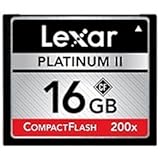 Lexar Platinum II 16 GB 200x Compact Flash Memory Card LCF16GBSBNA200