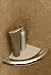 Invisia Corner Shower Shelf with Integrated Grab Bar