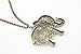 Doinshop Women Girl Pendant Jewelry Retro Bronze Elephant Chain Necklace