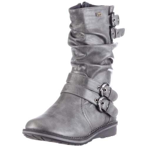 Rieker Kinder K0270-42 Perla, Mädchen Stiefel, Grau (graphit 42), EU 41